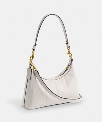 COACH アイボリー キルティング ショルダーバッグ【美品】 ジュリエット ショルダー バッグ 25・キルティング | COACH/コーチ